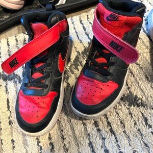 COPY - Nike Kids Red and Black High-Top Sneakers